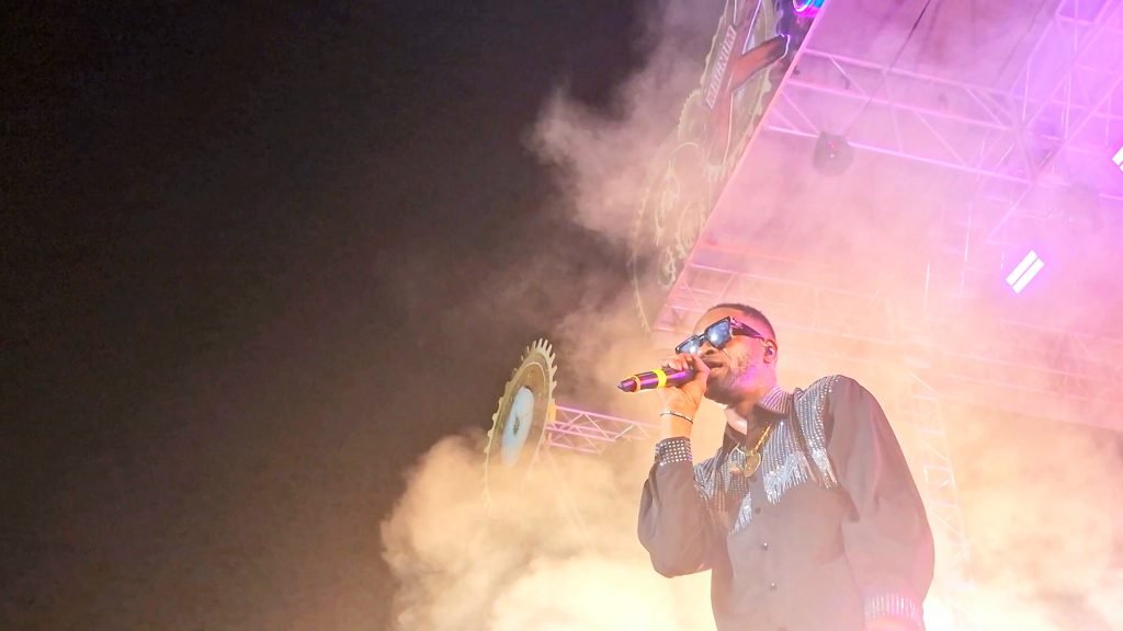 Bounty Killer during live performance