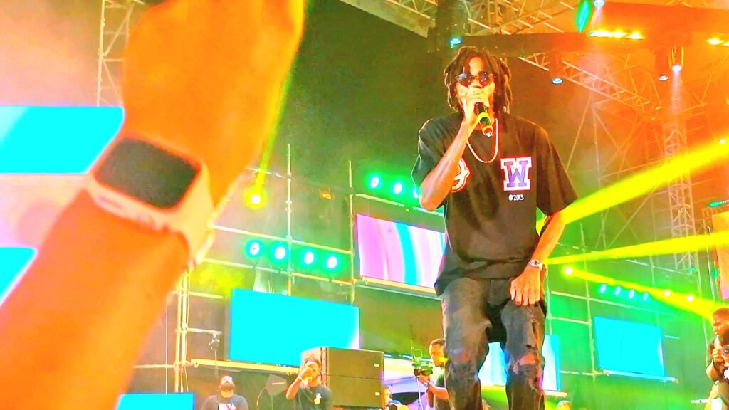 Alkaline Performing Live Dancehall Music