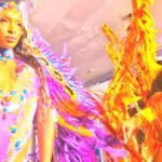 Paparazzi Model at Band Launch for Trinidad Carnival 2025