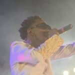 Christo pictured during live performance.