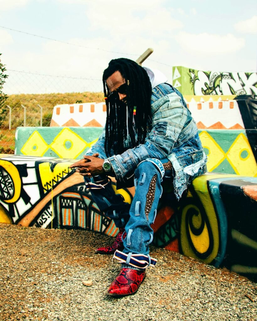 Stylish Rasta Man pictured, embodying Reggae Music.